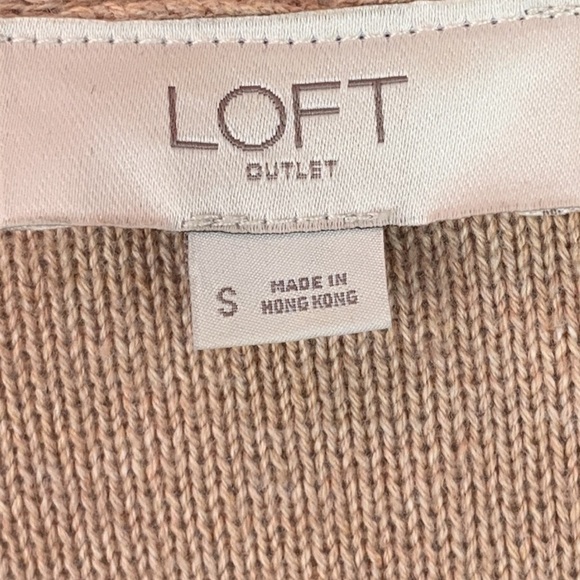 LOFT Outlet Long Knit Open Cardigan - Picture 7 of 7